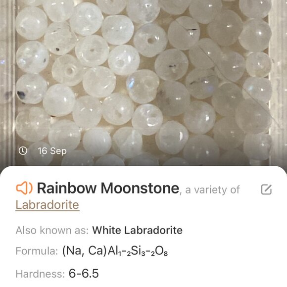 Genuine Natural Gemstone Apatite Rainbow Moonstone Bracelet, Dainty & Elegant - Picture 11 of 14